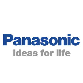 Logo der Firma Panasonic (ideas for life)